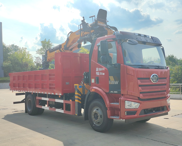 解放CLW5180ZZDABL型抓斗式垃圾车