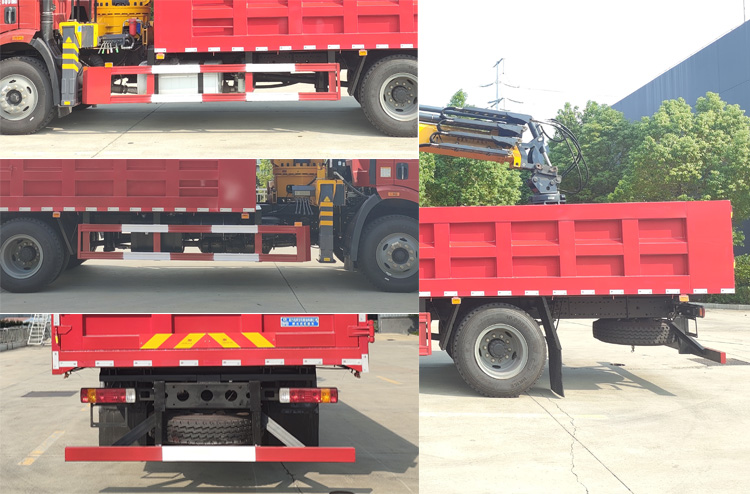 解放CLW5180ZZDABL型抓斗式垃圾车