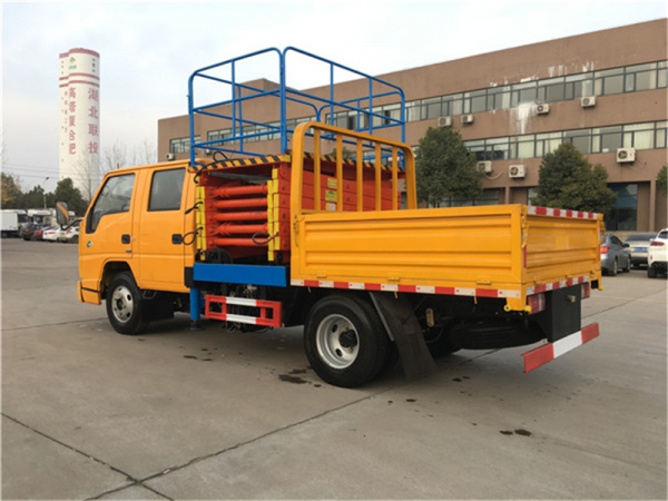 ( )江铃10米剪叉式升降平台高空作业车