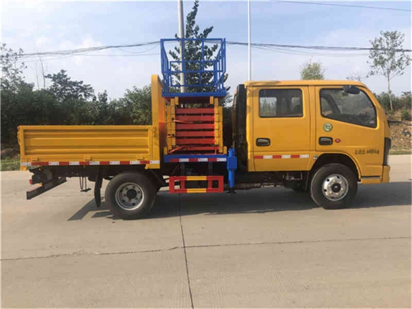 ( )东风10米剪叉式升降平台高空作业车