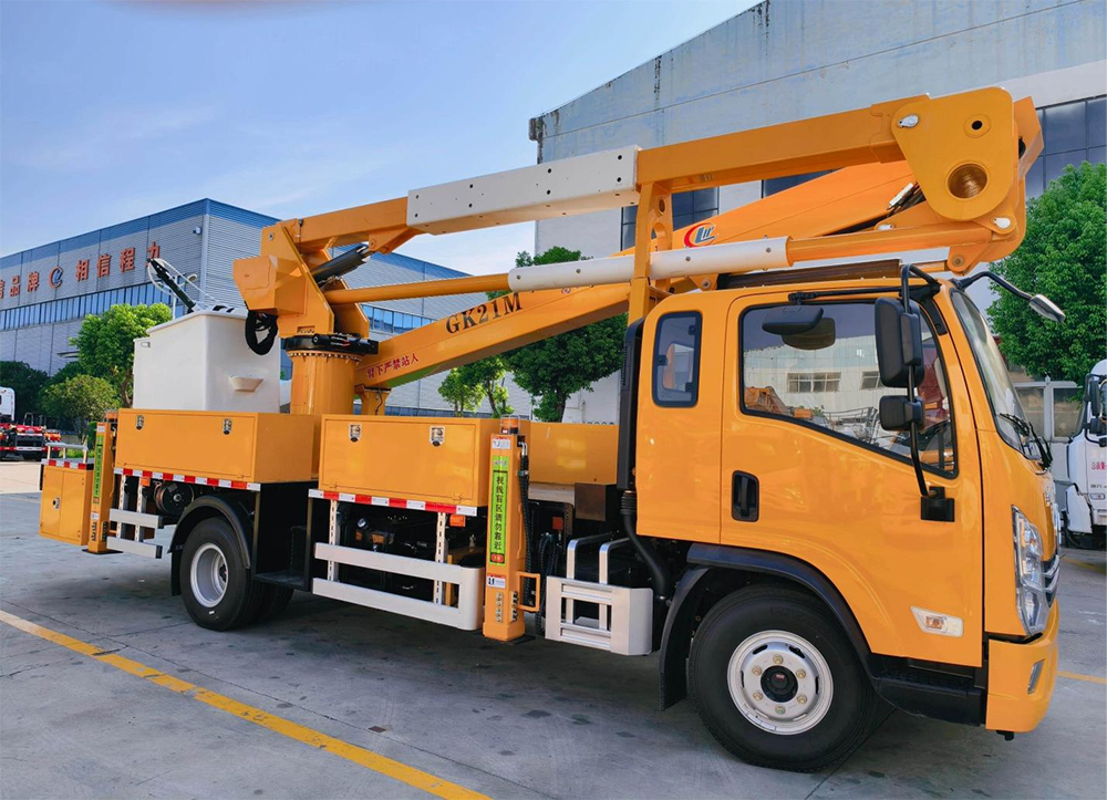 陕汽绝缘高空作业车