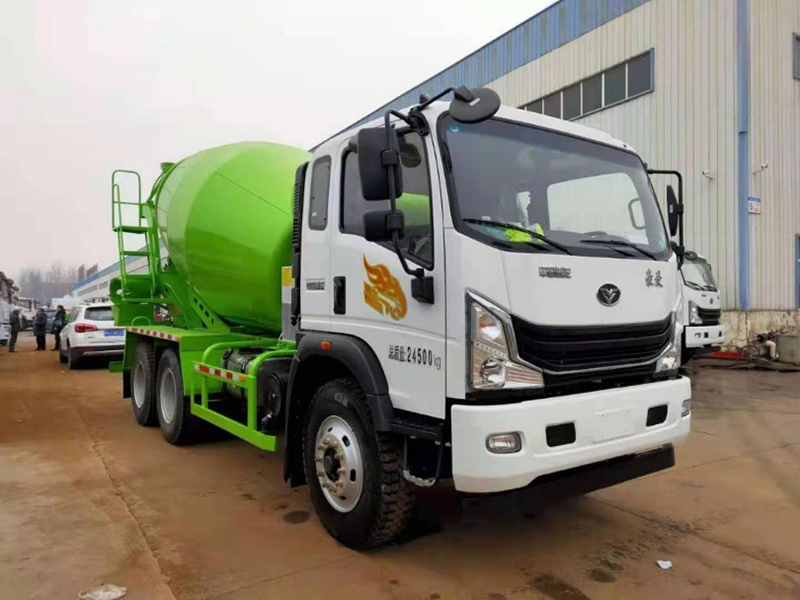 重汽豪曼 后八轮8方搅拌车